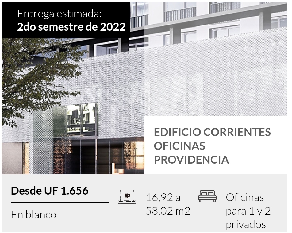 Oficinas en Providencia